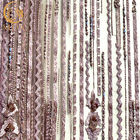 3D ปักผ้าลูกไม้แอฟริกันโพลีเอสเตอร์ผ้าลูกไม้หนักบริสุทธิ์สำหรับงานแต่งงาน